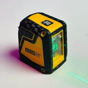 GearUP Precision Self-Leveling Cross Line Laser Level – Ultra-Bright Green Beam