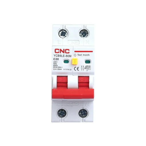 Residual Current Operated Circuit Breaker with Over-current Protection (RCBO)